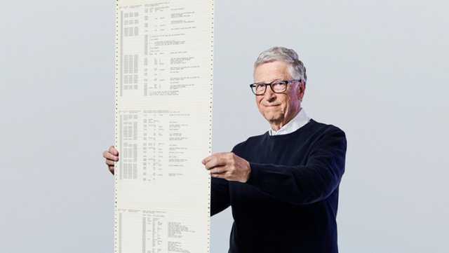 Bill Gates reflects on 50-year-old computer code that reshaped technology