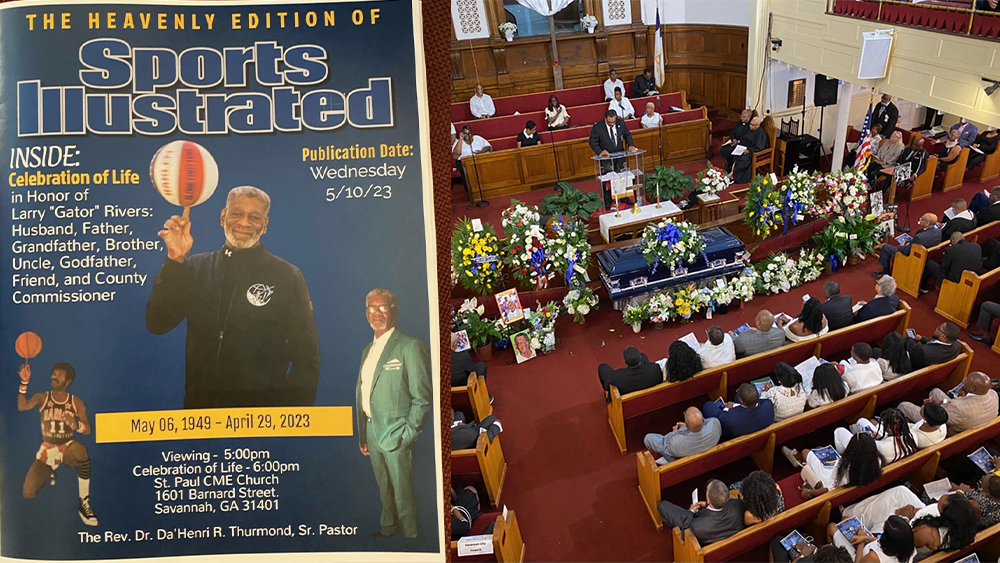 Savannah: Larry 'Gator' Rivers funeral livestream