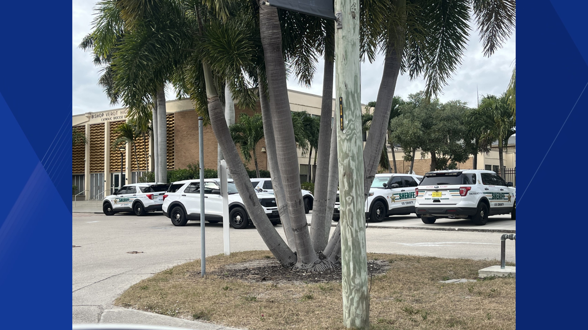 Bishop Verot Catholic High School goes on lockdown Tuesday morning after noncredible threat