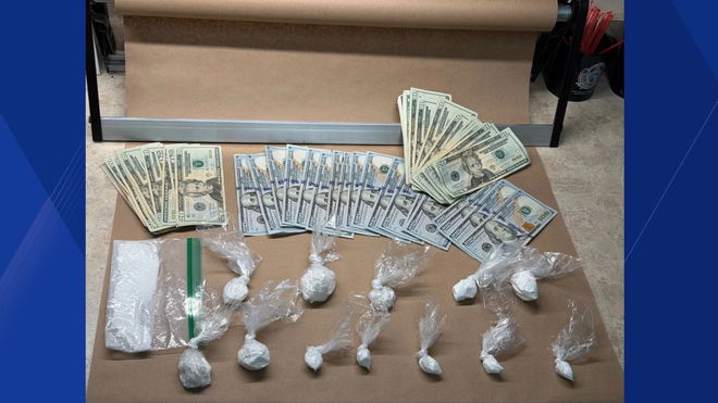 Drugs and cash found on Barker during arrest, per CCSO