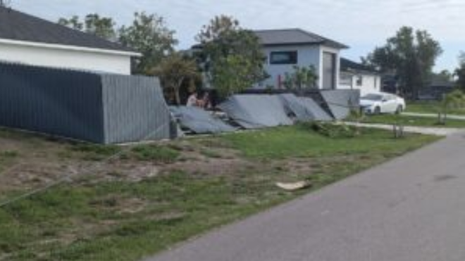 Semitruck hit-and-run causes destruction in Cape Coral.