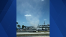 Dust devil along McGregor Blvd. in Fort Myers