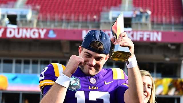 Joe Burrow Jayden Daniels Heisman Trophy LSU Garrett Nussmeier - Vimarsana News