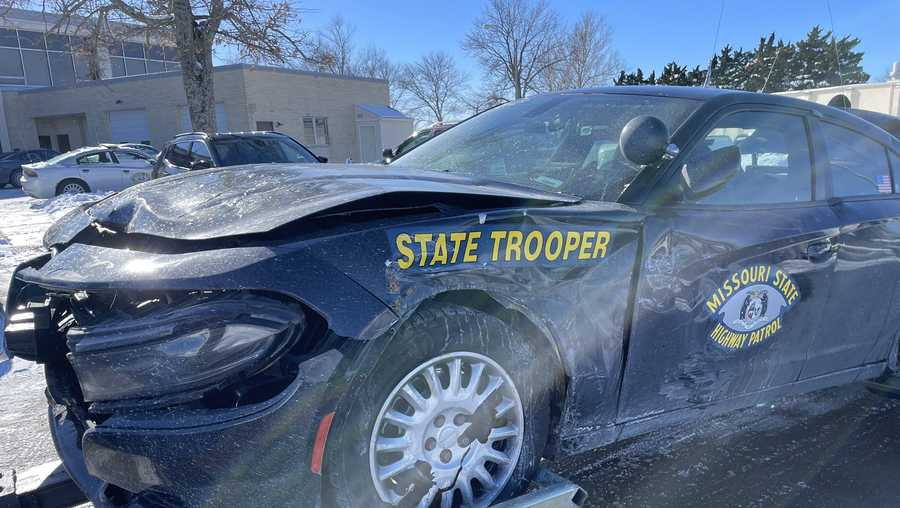 Missouri Highway Patrol vehicle involved in crash in Jackson County