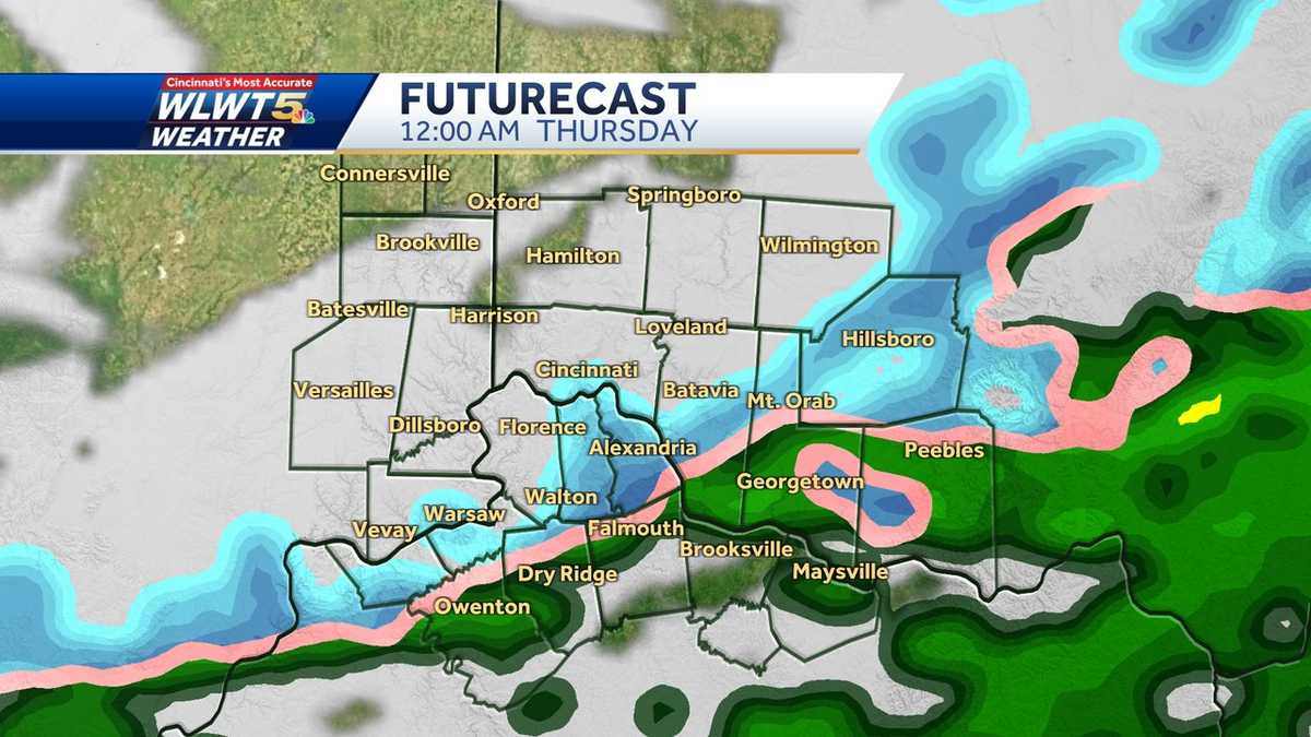 Bitter wind chills combined with rain, snow could lead to messy roads