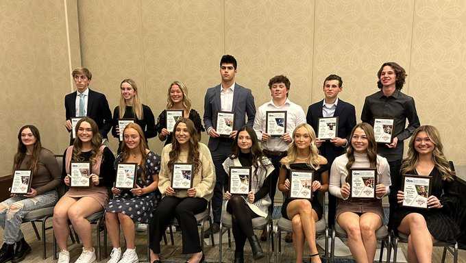 Greater Omaha Sports Committee Honors Fall Scholar Athletes