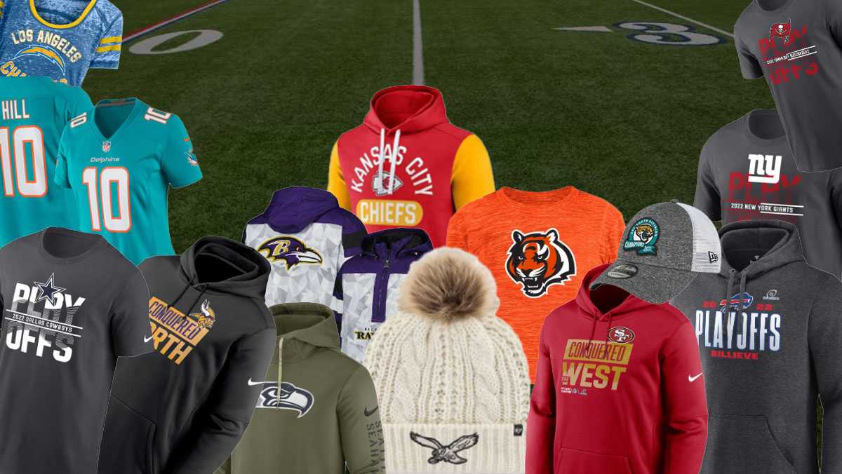 NFL playoffs: Stock up on your favorite team gear