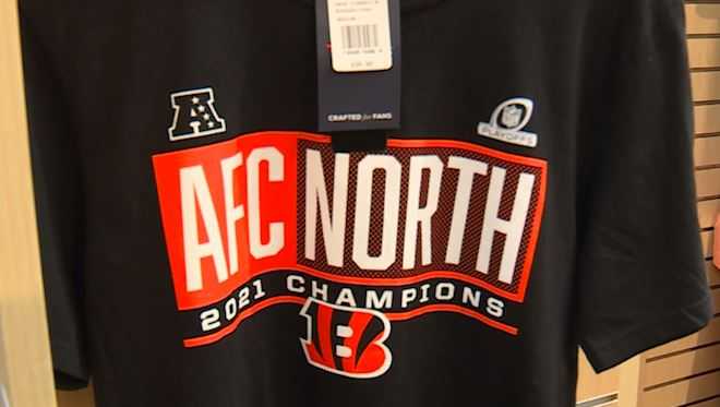 Cincinnati Bengals Playoffs AFC North 2021 Champions t-shirt