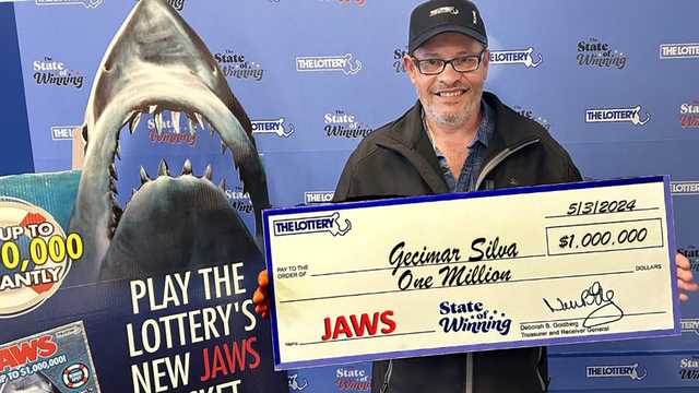 Martha's Vineyard resident wins $1 million on Jaws-themed instant lottery ticket - Vimarsana News