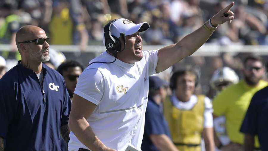 Georgia Tech parts ways with head football coach Geoff Collins, Athletic  Director Todd Stansbury