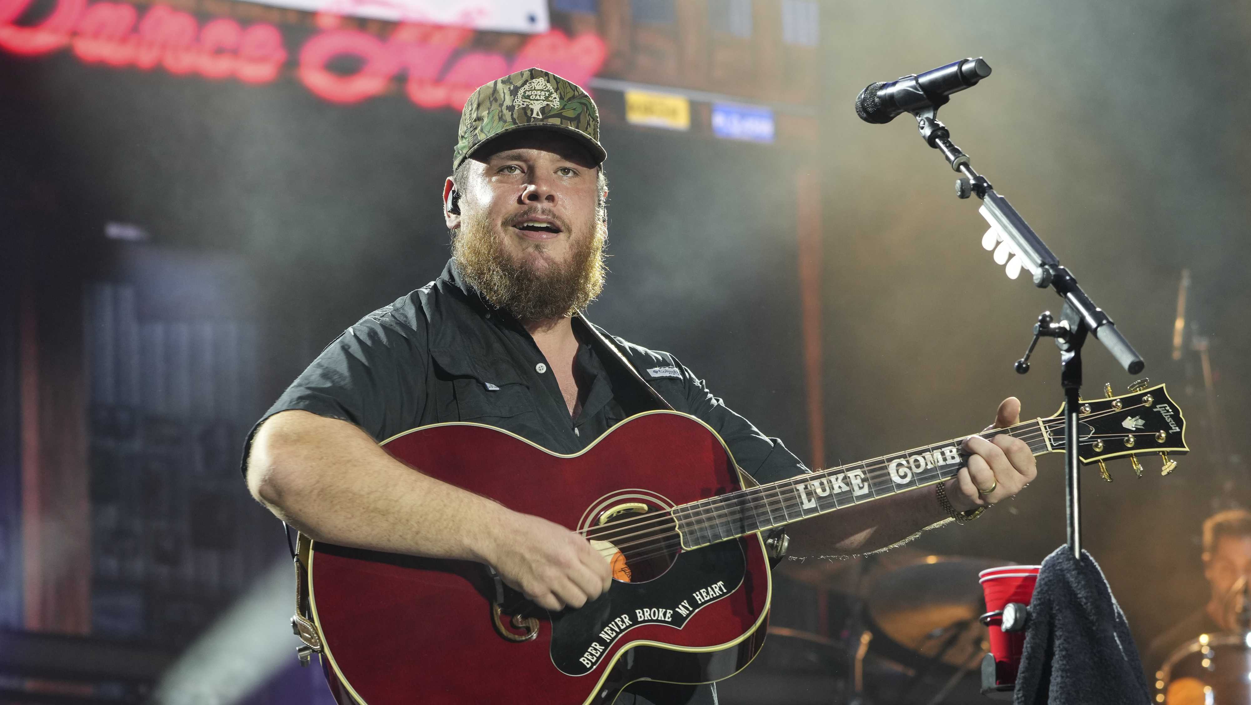 Luke Combs concert at OU bumped up due to possible severe weather