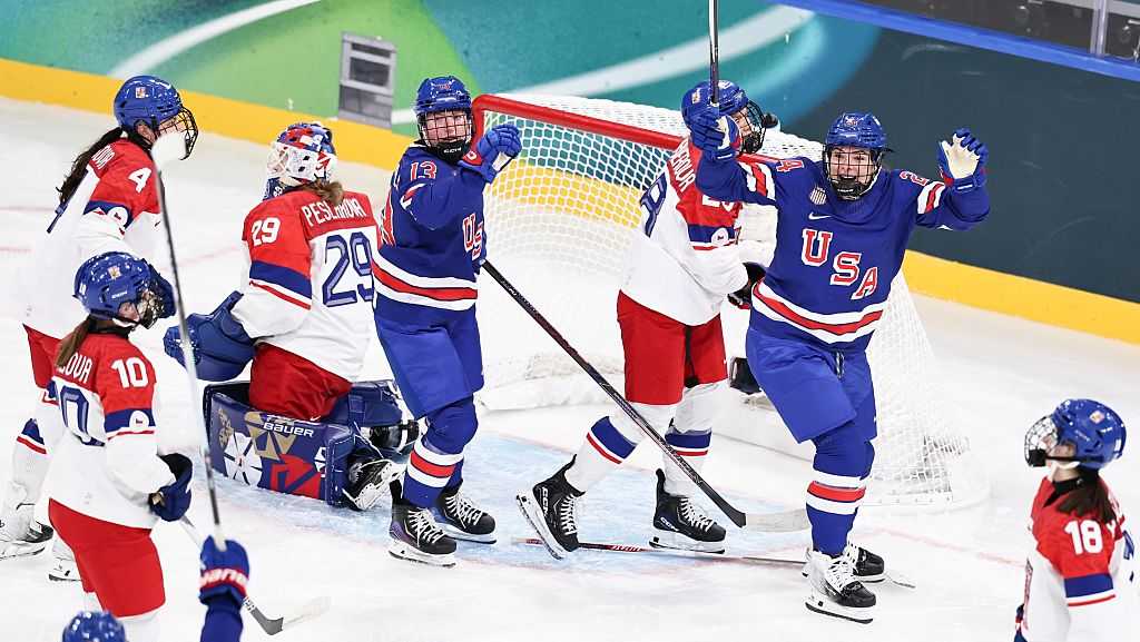 The quest for gold continues for the U.S. women's hockey team.