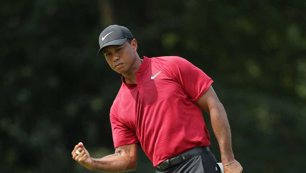 Tiger Woods discusses origin of his famous red and black outfit