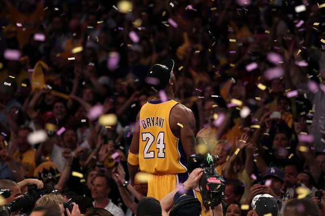Kobe Bryant's two legendary NBA careers as No. 8 and No. 24