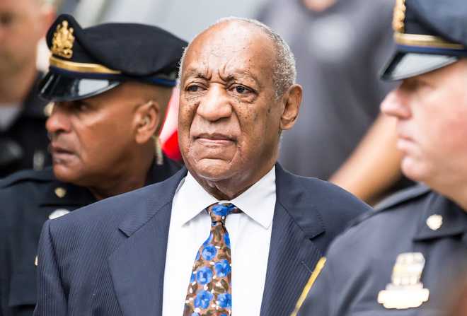 NORRISTOWN,&#x20;PA&#x20;-&#x20;SEPTEMBER&#x20;24&#x3A;&#x20;&#x20;Actor&#x2F;stand-up&#x20;comedian&#x20;Bill&#x20;Cosby&#x20;arrives&#x20;for&#x20;sentencing&#x20;for&#x20;his&#x20;sexual&#x20;assault&#x20;trial&#x20;at&#x20;the&#x20;Montgomery&#x20;County&#x20;Courthouse&#x20;on&#x20;September&#x20;24,&#x20;2018&#x20;in&#x20;Norristown,&#x20;Pennsylvania.&#x20;&#x20;&#x28;Photo&#x20;by&#x20;Gilbert&#x20;Carrasquillo&#x2F;Getty&#x20;Images&#x29;