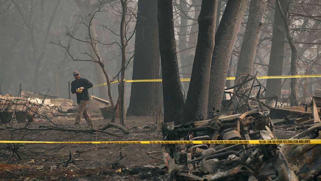 'Total devastation': Death toll in Northern California wildfire rises to 76