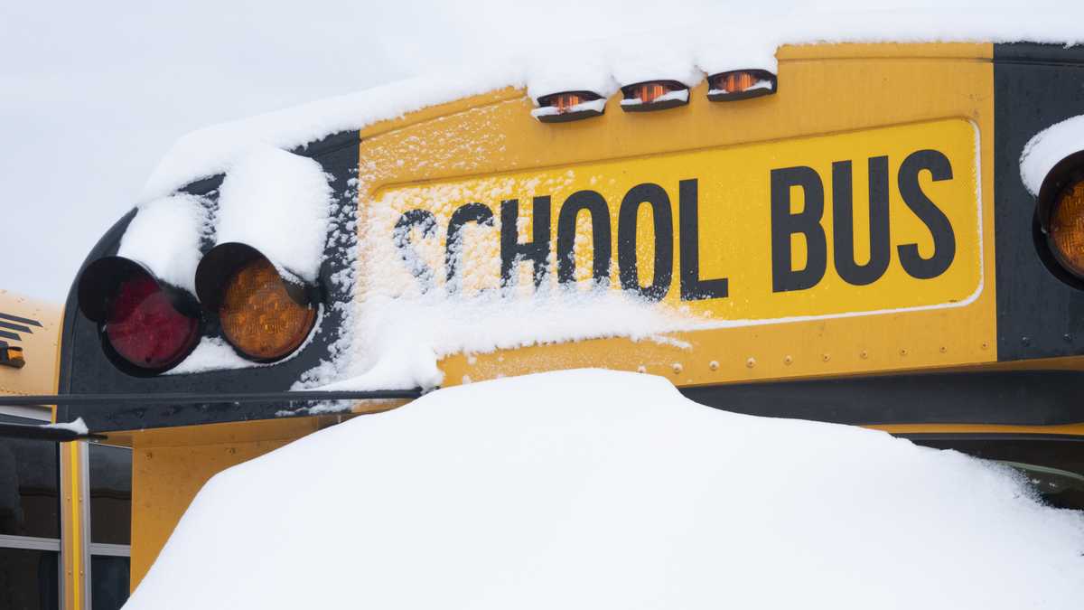 School closures in the Sierra: These school districts are closing due to snowy conditions