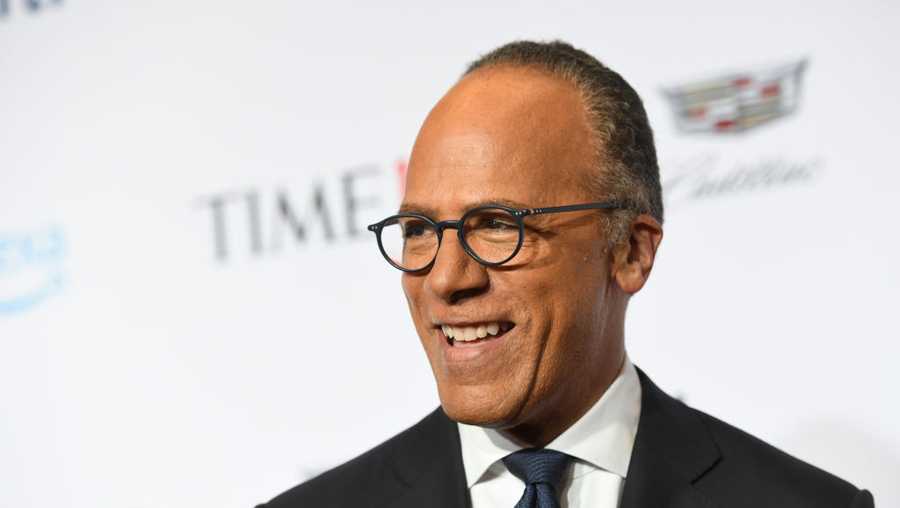 Lester Holt attends the TIME 100 Gala 2019 Lobby Arrivals at Jazz at Lincoln Center on April 23, 2019 in New York City.