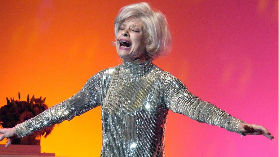 Carol Channing during 'Razzle Dazzle' Opening Night at Renberg Theatre in Los Angeles, California, United States.