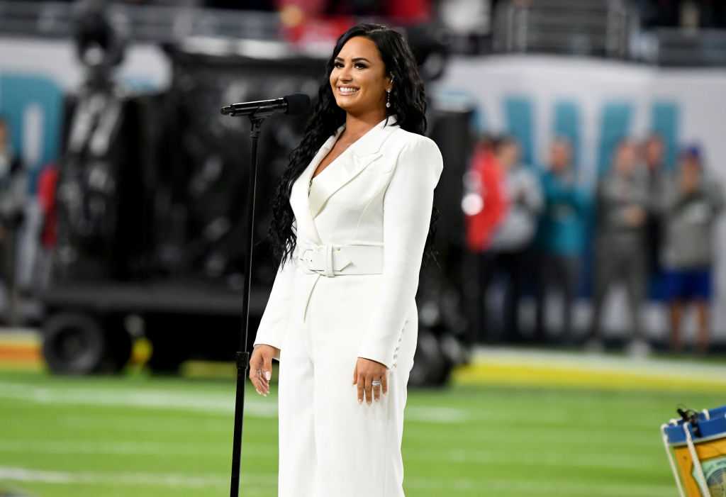 demi super bowl