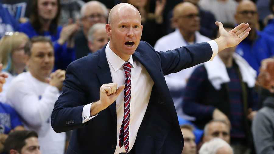 NEWARK, NJ - MARCH 04: Head coach Kevin Willard of the Seton Hall Pirates reacts during a college basketball game against the Villanova Wildcats at Prudential Center on March 4, 2020 in Newark, New Jersey. Villanova defeated Seton Hall 79-77. (Photo by Rich Schultz/Getty Images)