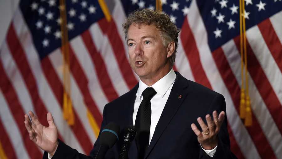 Sen. Rand Paul says he was 'attacked by an angry mob' outside White