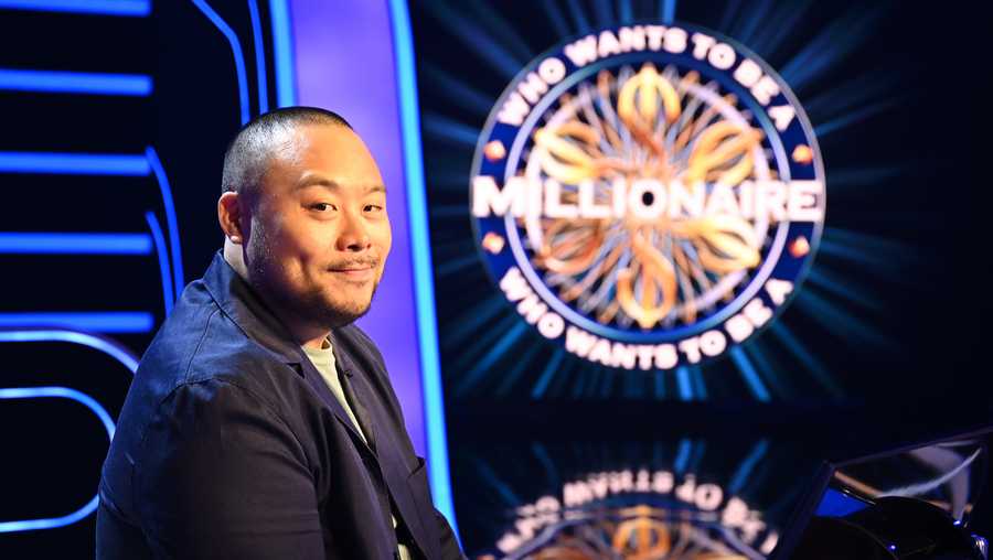 Chef David Chang competes for the Southern Smoke Foundation on Who Wants To Be A Millionaire.