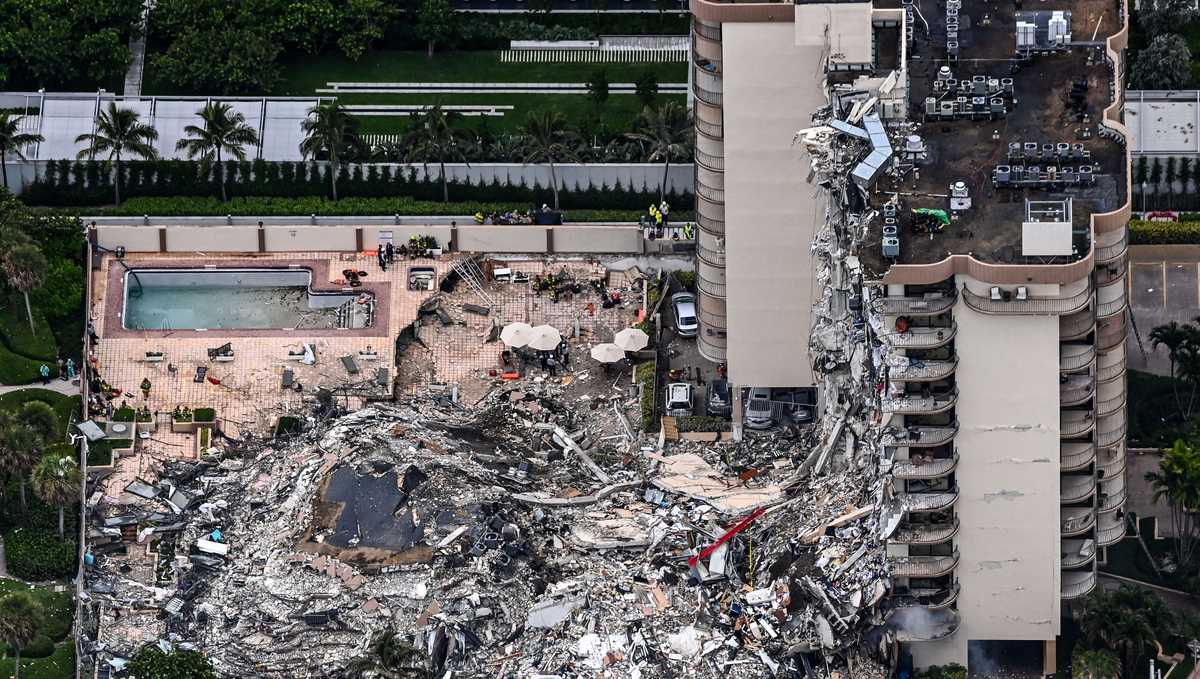 photo Condo Collapse Miami Before https www wmtw com article miami building collapse 36823453