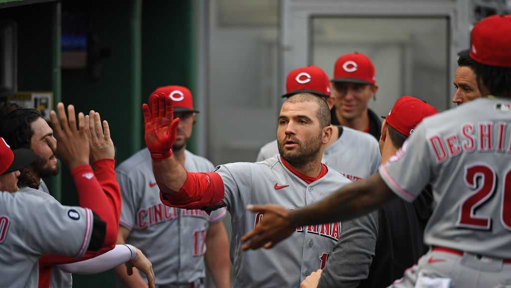 Joey Votto Cincinnati Gold WHT