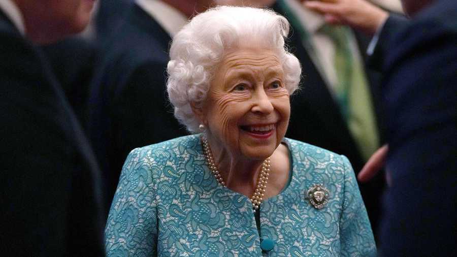 Queen Elizabeth II Attends Christening of 2 Great-grandsons
