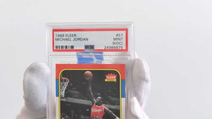 Auction for Michael Jordan rookie card found in Iowa starts Tuesday