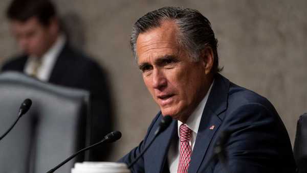 Sen. Mitt Romney (R-UT) speaks during a Senate Foreign Relations Committee hearing to examine U.S.-Russia policy at the U.S. Capitol on December 7, 2021 in Washington, D.C.