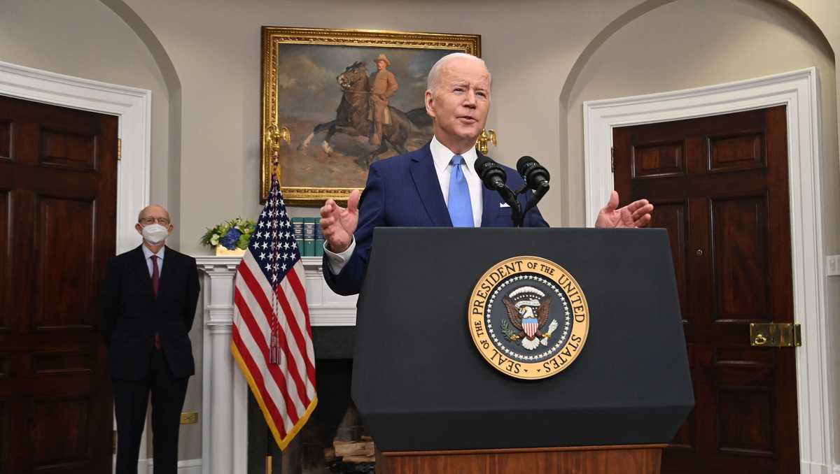 Biden Commits To Nominating First Black Female Supreme Court Justice As He Honors Retiring Breyer 0333