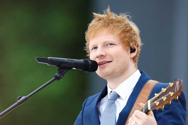 LONDON,&#x20;ENGLAND&#x20;-&#x20;JUNE&#x20;05&#x3A;&#x20;&#x20;Singer&#x20;Ed&#x20;Sheeran&#x20;performs&#x20;during&#x20;the&#x20;Platinum&#x20;Jubilee&#x20;Pageant&#x20;in&#x20;front&#x20;of&#x20;Buckingham&#x20;Palace&#x20;on&#x20;June&#x20;05,&#x20;2022&#x20;in&#x20;London,&#x20;England.&#x20;The&#x20;Platinum&#x20;Jubilee&#x20;of&#x20;Elizabeth&#x20;II&#x20;is&#x20;being&#x20;celebrated&#x20;from&#x20;June&#x20;2&#x20;to&#x20;June&#x20;5,&#x20;2022,&#x20;in&#x20;the&#x20;UK&#x20;and&#x20;Commonwealth&#x20;to&#x20;mark&#x20;the&#x20;70th&#x20;anniversary&#x20;of&#x20;the&#x20;accession&#x20;of&#x20;Queen&#x20;Elizabeth&#x20;II&#x20;on&#x20;6&#x20;February&#x20;1952.&#x20;&#x20;&#x28;Photo&#x20;by&#x20;Hannah&#x20;McKay&#x20;-&#x20;WPA&#x20;Pool&#x2F;Getty&#x20;Images&#x29;