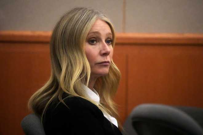 PARK&#x20;CITY,&#x20;UTAH&#x20;-&#x20;MARCH&#x20;27&#x3A;&#x20;&#x20;Actor&#x20;Gwyneth&#x20;Paltrow&#x20;sits&#x20;in&#x20;court&#x20;during&#x20;her&#x20;civil&#x20;trial&#x20;over&#x20;a&#x20;collision&#x20;with&#x20;another&#x20;skier&#x20;on&#x20;March&#x20;27,&#x20;2023,&#x20;in&#x20;Park&#x20;City,&#x20;Utah.&#x20;Retired&#x20;optometrist&#x20;Terry&#x20;Sanderson&#x20;is&#x20;suing&#x20;Paltrow&#x20;for&#x20;&#x24;300,000,&#x20;claiming&#x20;she&#x20;recklessly&#x20;crashed&#x20;into&#x20;him&#x20;during&#x20;a&#x20;run&#x20;at&#x20;Deer&#x20;Valley&#x20;Resort&#x20;in&#x20;Park&#x20;City,&#x20;Utah&#x20;in&#x20;2016.&#x20;Paltrow&#x20;has&#x20;countersued,&#x20;claiming&#x20;Sanderson&#x20;was&#x20;uphill&#x20;of&#x20;her&#x20;and&#x20;crashed&#x20;into&#x20;her&#x20;back.&#x20;&#x20;&#x20;&#x28;Photo&#x20;by&#x20;Rick&#x20;Bowmer-Pool&#x2F;Getty&#x20;Images&#x29;