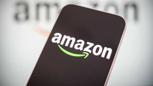 The Amazon shop logo is seen in this photo illustration on 31 May, 2023 in Warsaw, Poland. (Photo by Jaap Arriens/NurPhoto via Getty Images)