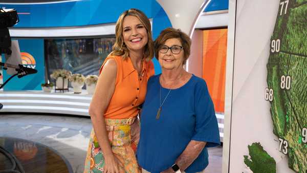 Savannah Guthrie and mother, Nancy Guthrie, on Thursday, June 15, 2023.
