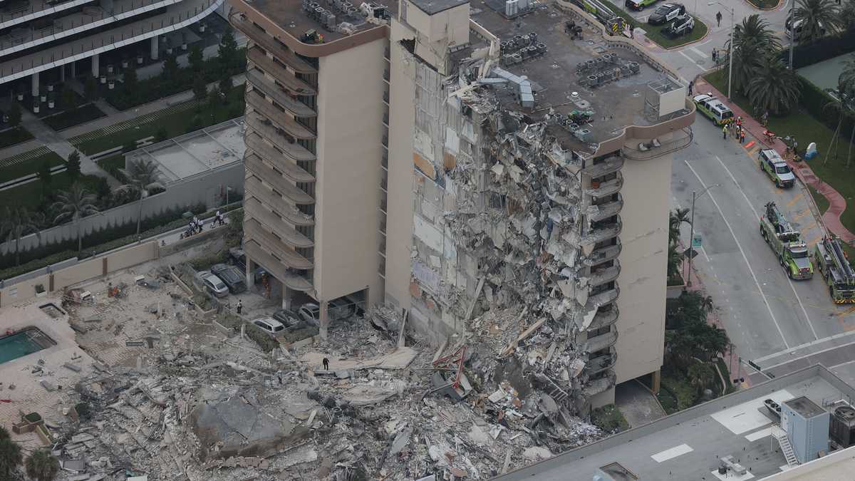 pix Miami Condo Collapse Before https www wmtw com article miami building collapse 36823453