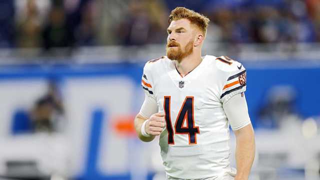 New Orleans Saints quarterback Andy Dalton (14) during an NFL football game  against the Carolina Panthers, Sunday, Jan. 8, 2023, in New Orleans. (AP  Photo/Tyler Kaufman Stock Photo - Alamy