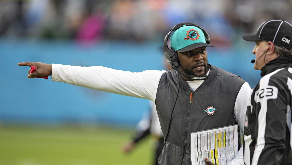 Fired Dolphins coach Flores sues NFL, 3 teams alleging racist hiring  practices