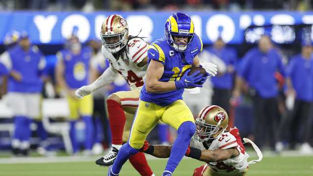 Rams rally to beat 49ers, staying home for Super Bowl