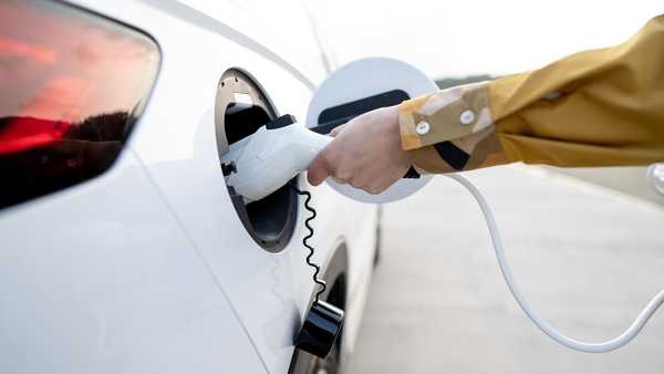 Handheld charging socket for charging new energy vehicles in Fujian Province, China