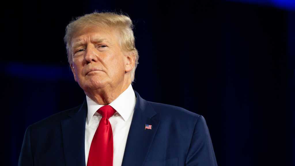 DALLAS, TEXAS - AUGUST 06: Former U.S. President Donald Trump speaks at the Conservative Political Action Conference (CPAC)