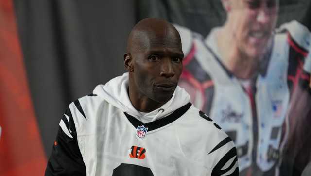 Chad Johnson of the Cincinnati Bengals wears his jersey with 85 News  Photo - Getty Images