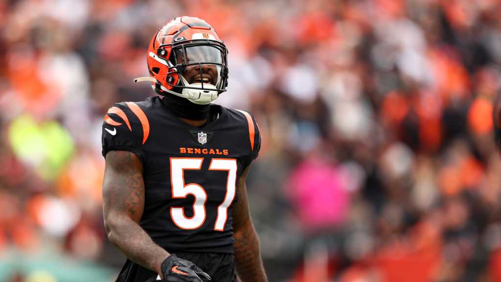 Cincinnati Bengals linebacker Germaine Pratt (57) plays the field