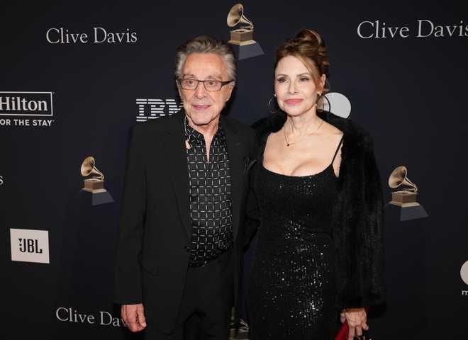 BEVERLY&#x20;HILLS,&#x20;CALIFORNIA&#x20;-&#x20;FEBRUARY&#x20;04&#x3A;&#x20;&#x28;FOR&#x20;EDITORIAL&#x20;USE&#x20;ONLY&#x29;&#x20;Frankie&#x20;Valli&#x20;and&#x20;Jackie&#x20;Jacobs&#x20;attend&#x20;the&#x20;Pre-GRAMMY&#x20;Gala&#x20;&amp;amp&#x3B;&#x20;GRAMMY&#x20;Salute&#x20;To&#x20;Industry&#x20;Icons&#x20;Honoring&#x20;Julie&#x20;Greenwald&#x20;&amp;amp&#x3B;&#x20;Craig&#x20;Kallman&#x20;at&#x20;The&#x20;Beverly&#x20;Hilton&#x20;on&#x20;February&#x20;04,&#x20;2023&#x20;in&#x20;Beverly&#x20;Hills,&#x20;California.&#x20;&#x28;Photo&#x20;by&#x20;Jeff&#x20;Kravitz&#x2F;FilmMagic&#x29;