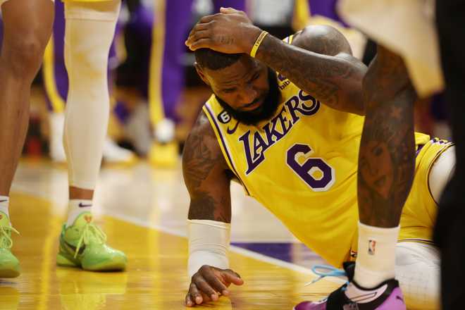 LeBron questions retirement after Lakers are eliminated from