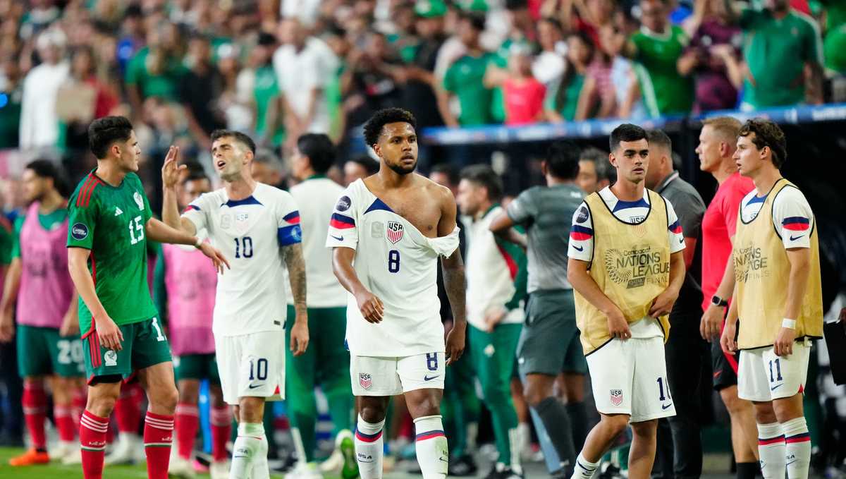 Fiery US-Mexico soccer game ends early amid homophobic chants