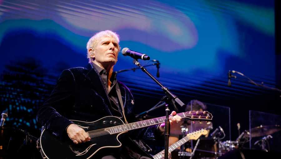 MALAGA, SPAIN - JUNE 30: Michael Bolton performs on stage during Starlite Occident 2023 at Cantera de Nagüeles on June 30, 2023 in Malaga, Spain. (Photo by STARLITE/Redferns)