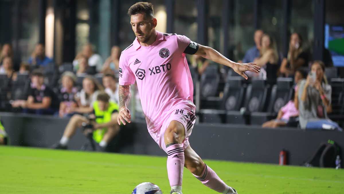 Messi Inter Miami jersey available for purchase on Adidas